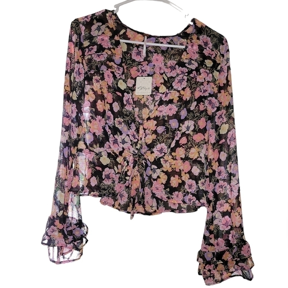 Free People Maybel Blouse-XS - Picture 2 of 11